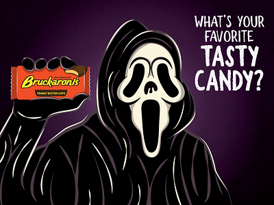Candy Day candy graphic design illustration illustrator nationalcandyday parody scream