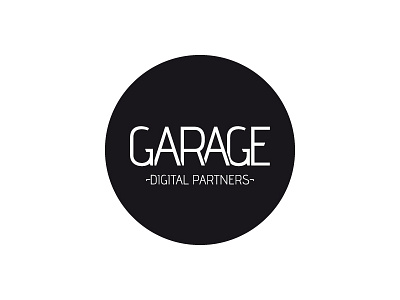 Garage DigitalPartners. Logo logo vector