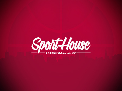 SportHouse basketball shop airjordan basketball branding jordan logo sneakers vector