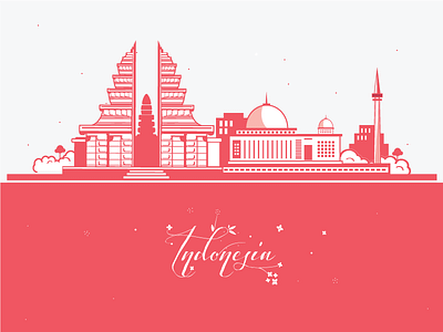 Indonesia Skyline.