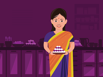 Diwali. Go where the sweets are tastier........ celebrations design diwali festival home illustration india sweets