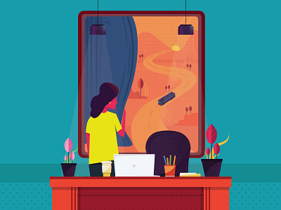 Peeking into the future! by PraveenPrakashanNair for redBus on Dribbble