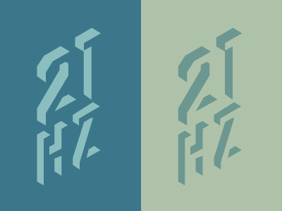 21Hz (Unused option) decor design identity interior design logo