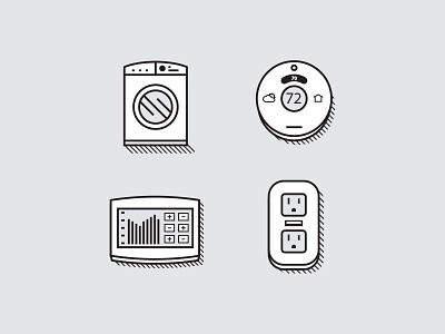 Connect Home Devices connected home illustration vector