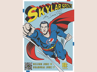 Recreating the classic Superman with a new Superman poster retro superman vintage