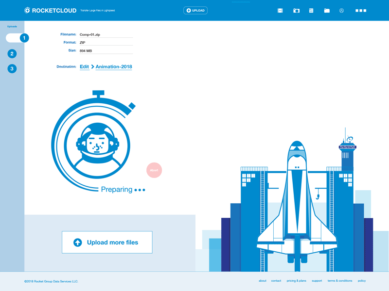 031 File Upload | 100 Days of UI Design