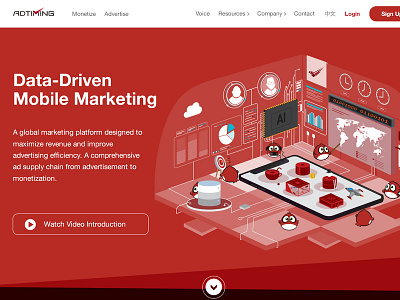 Global Marketing Platform Homepage