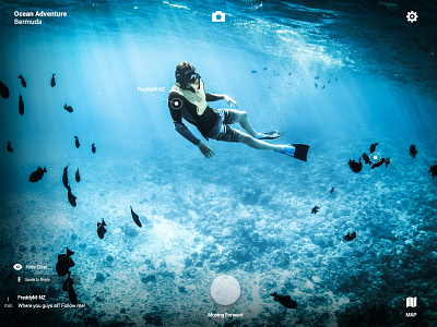 073 Virtual Reality | 100 Days of UI Design dailyui diving reality sea uidesign virtual vr