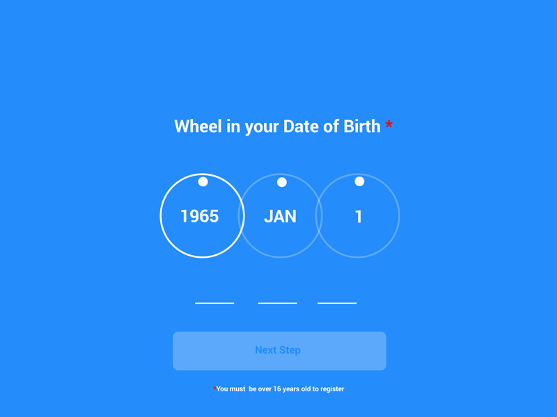 080 Date Picker | 100 Days of UI Design