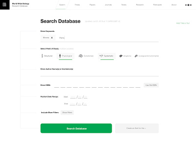 082 Form | 100 Days of UI Design dailyui database form papers query research science submit uidesign web design