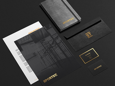 SportsST branding bodybuild gym identity sport sportst