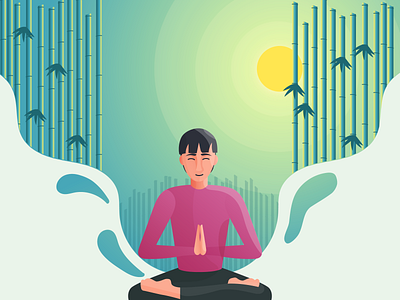 Mindfulness Illustration