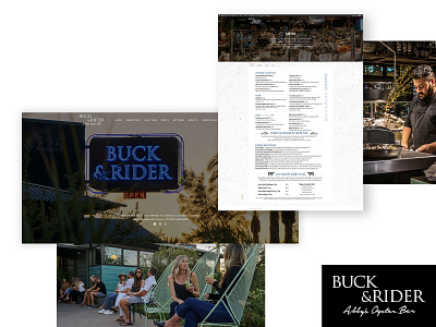 Buck & Rider Website Redesign