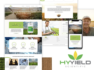 HyYield branding design lettering photo photography typography ui ux web website