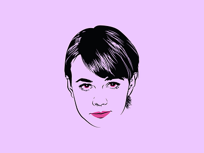 Carey Mulligan illustration