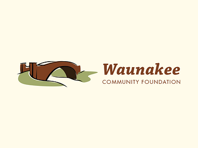 Waunakee Logo branding graphic design