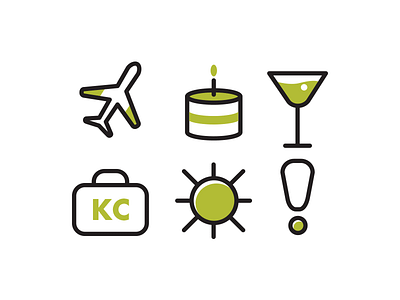 Icons graphic design illustration