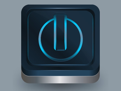 Power Button Icon app icon joomla power