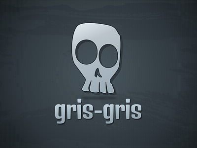 gris-gris logo logo skull voodoo