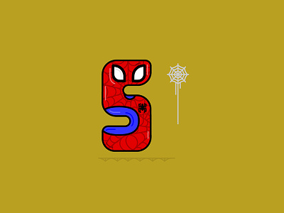 S is for Spider Man logo peter parker spider man spider man spidey the super letters vector web
