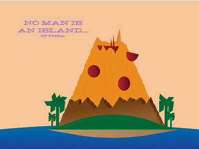Pizza Island cheese island pepperoni pizza texture
