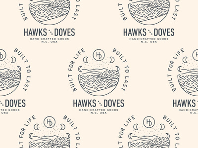 Hawks & Doves Illustration