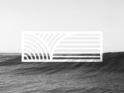 Dreaming of Waves today... logo surf wave