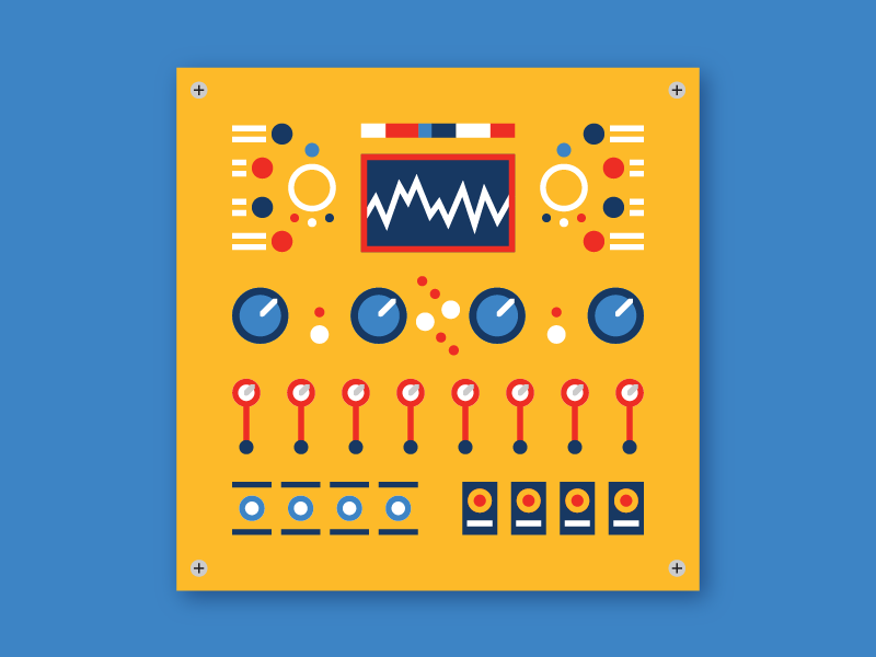 Random trivia generator yellow panel by equal parts studio on dribbble