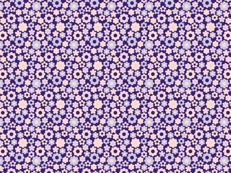 Momo Patterns 70s abstract branding flowers funky groovy identity illustration pattern seamless pattern trippy vector wavy