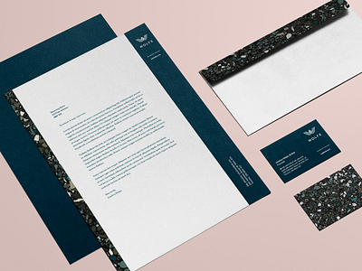 Wolfe Interior Design Stationary