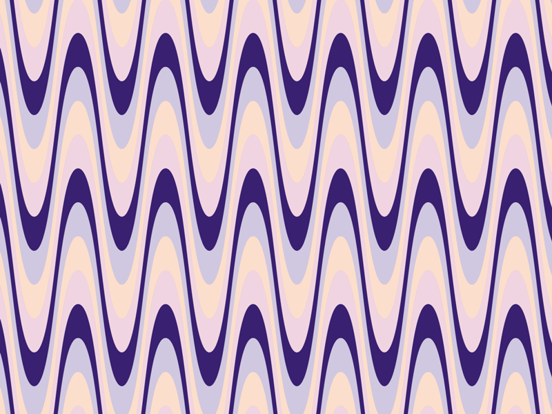 Momo Wave Pattern 70s animation branding gif graphic pattern supporting graphic waves