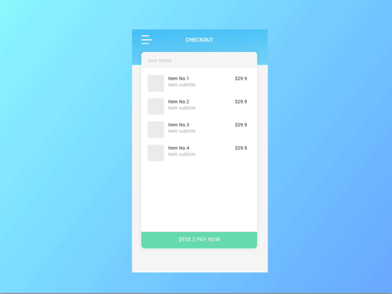 DailyUI Day 2 card credit dailyui form mobile payment