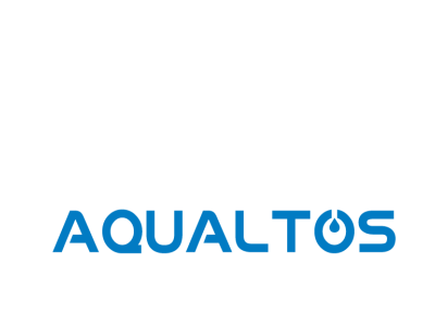 AQUALTOS LOGO blue company illustrator liquid logo water