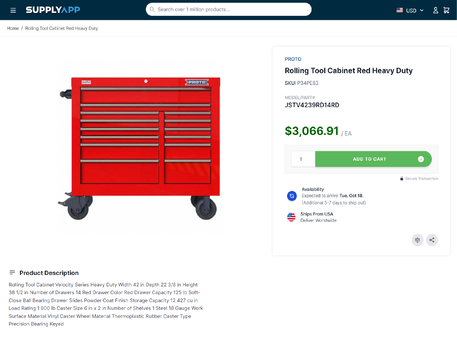 B2B eCommerce Product Details Page UI/UX Design Inspiration by ...