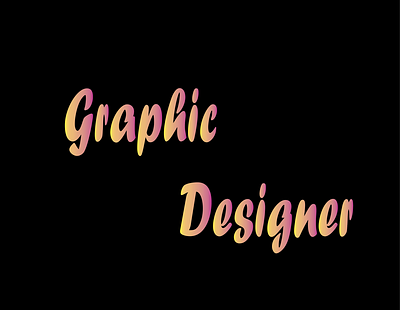 Graphic Design typography