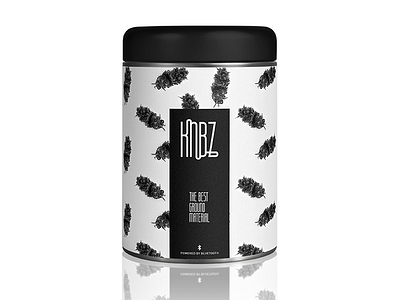 KNBZ Weed Jar brand branding cannabis graphic design logo logotype packaging product product design weed