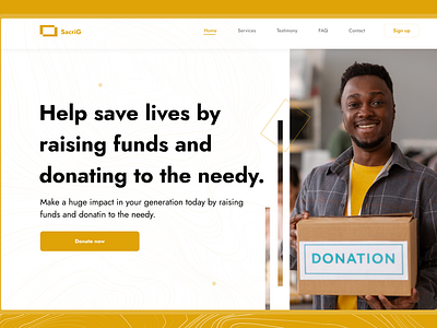 NGO Landing Page