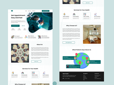 A Medical Landing Page