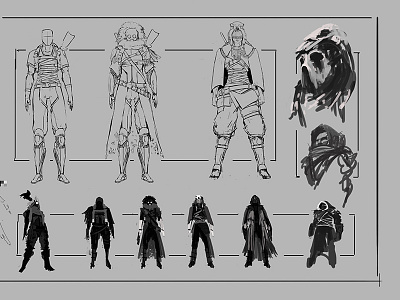 Lon Concept 2 character design concept design