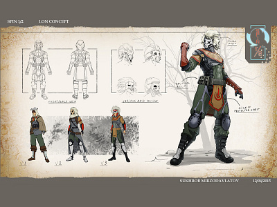 Character design concept design illustration