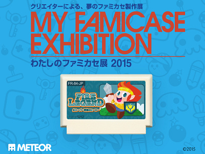 Famicase Exhibition 2015 brand character cute design famicase famicom games illustration jaimeugarte japan tokyo videogames