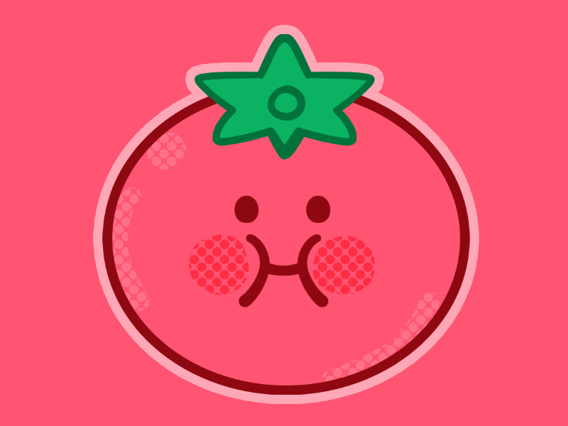 Tomato dribbble