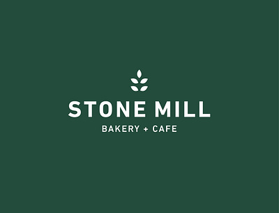 Stone Mill Bakery badge bakery brand branding cafe design restaurant shirt design