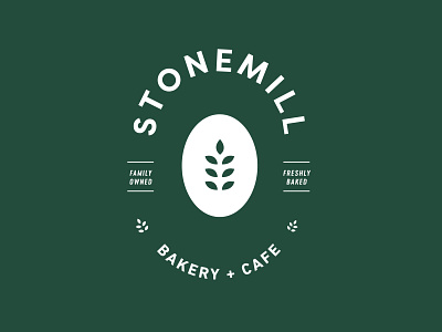 Stone Mill Bakery bakery branding branding design bread cafe design illustration restaurant small business