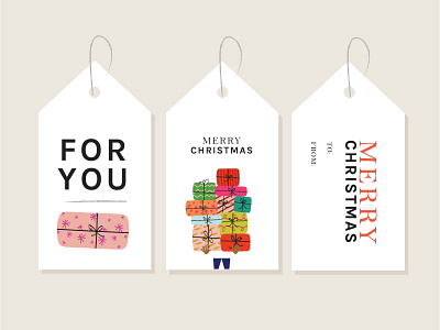 Gift Tag Printables christmas graphic design printable vector