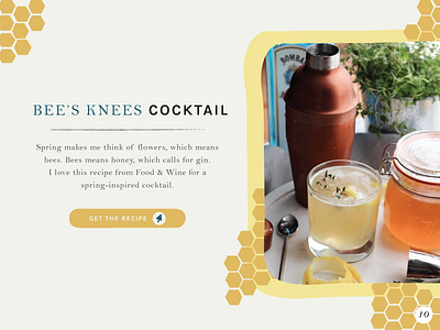 Bee's Knees Cocktail Recipe