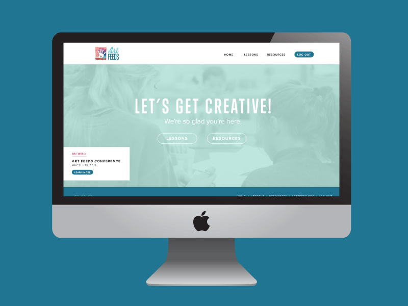 Art Feeds | Web Design ux desktop web branding web design
