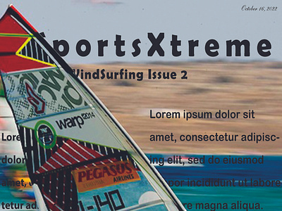 windsurfing magazine cover