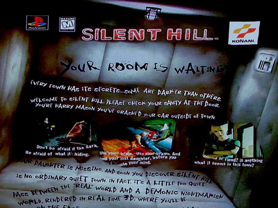 Silent hill mock poster