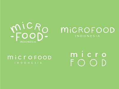 Microfood Progess based branding design garden homegrown logo microgreens plant process progess